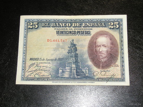 Испания 25 Песет 1928