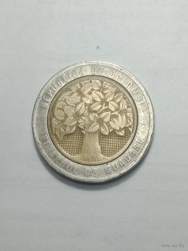 Колумбия 500 песо 1994 года .