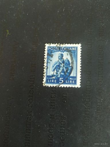 Италия Респ 1945 Вып Демократия Воссоединение семей Стандарт #694А