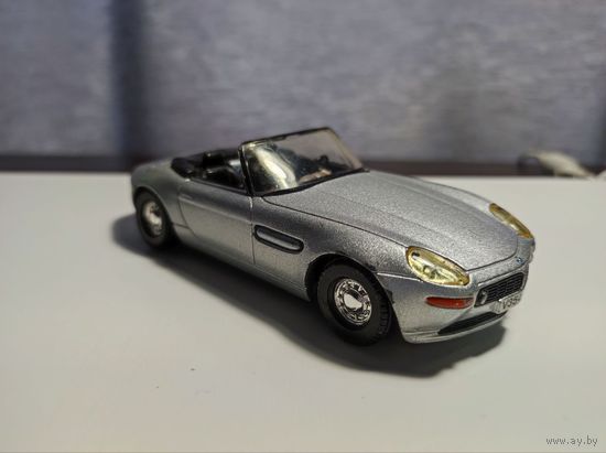 Редкая коллекционная BMW Z8 Corgi Scale 1:36 Модель автомобиля 007 Джеймс Бонд