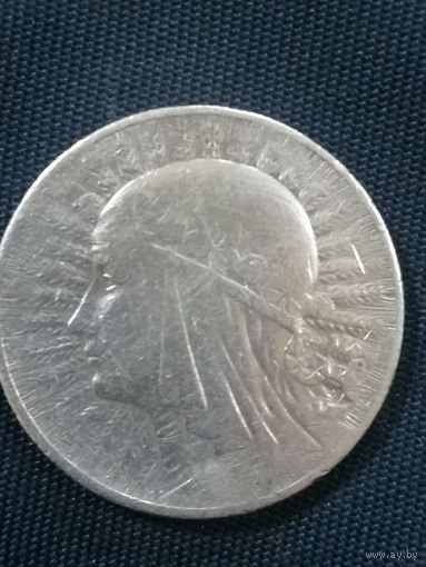 5 злотых 1932 года. Ядвига