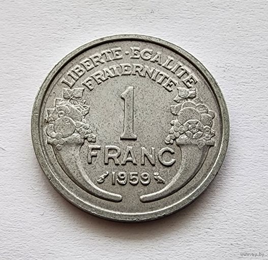 Франция 1 франк, 1959