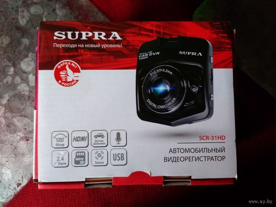 Видеорегистратор supra scr 31hd