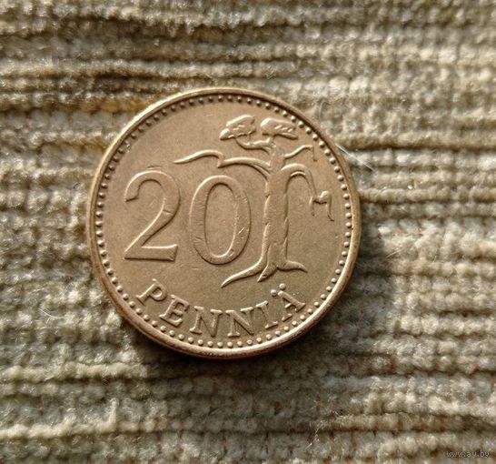 Werty71 Финляндия 20 пенни 1973