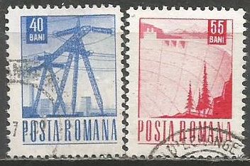 Румыния. Инженерия. 1969г. Mi#2745-46. Серия.