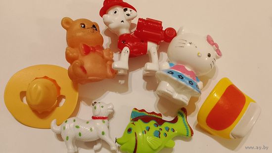 Игрушки для малыша, Китти, мишка, щенячий патруль, рыбка, собачка
