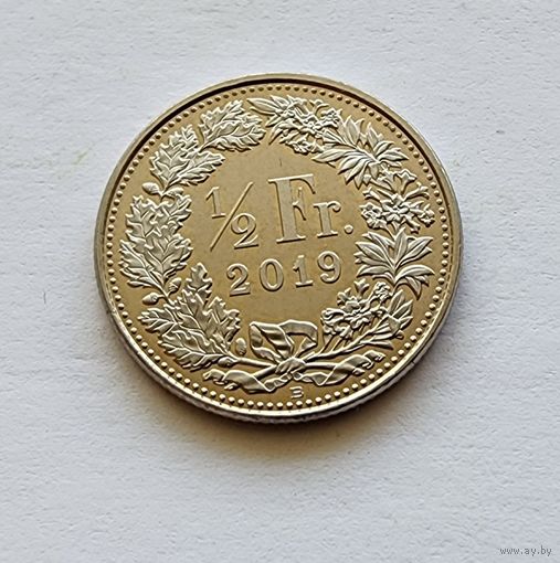 Швейцария 1/2 франка, 2019