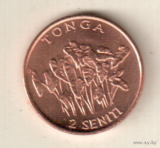 Тонга 2 сенити 2002