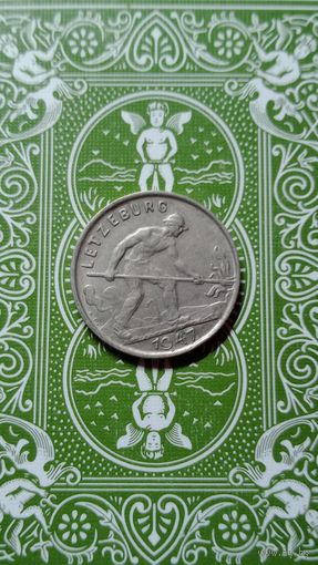 Люксембург 1 франк 1947