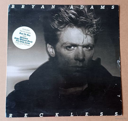 BRYAN ADAMS - Reckless  (YUGOSLAVIA винил LP 1984)