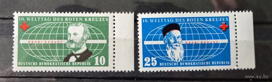 Германия, ГДР 1957 г. Mi.572-573 MNH** полная серия