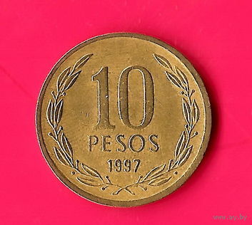 11-26 Чили, 10 песо 1997 г.