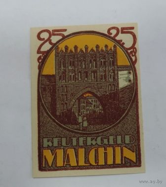 25 пфеннигов 1922г. (нотгельды) Германия.
