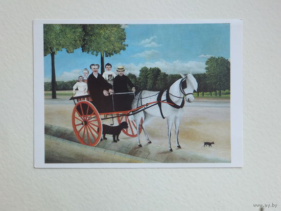 Rousseau живопись  10х15 см