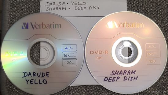 DVD MP3 дискография - DARUDE, YELLO (Vinyl rip), SHARAM, DEEP DISH - 2 DVD