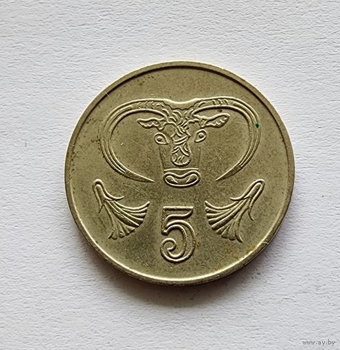 Кипр 5 центов, 1998