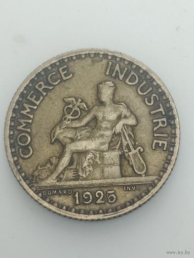 Франция  франк 1925 года .