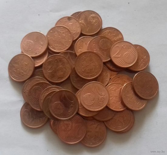 1 евро, Литва 2015 г., (50 монет по 2 ец.)