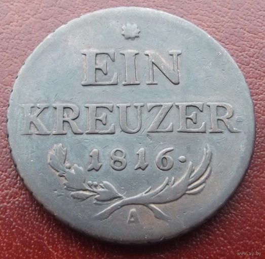 1 крйецер 1816