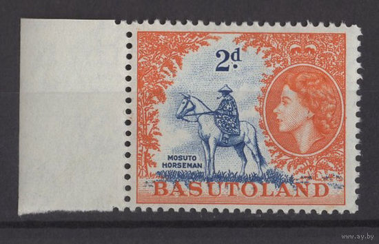 Басутоленд /Basutoland 1954** 2d Всадник Елизавета II  SG#45