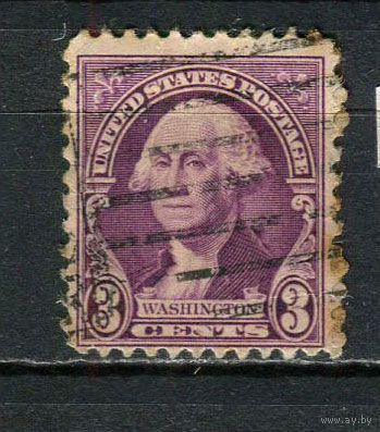 США - 1932 - Джордж Вашингтон 3С - [Mi. 350] - полная серия - 1 марка. Гашеная.  (Лот 85Ft)-T25P31