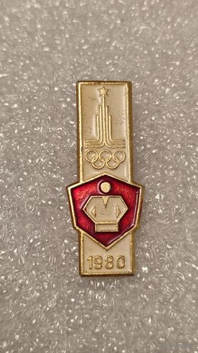 Значок знак Олимпийские Игры 1980 Дзюдо,200 лотов с 1 рубля!!!