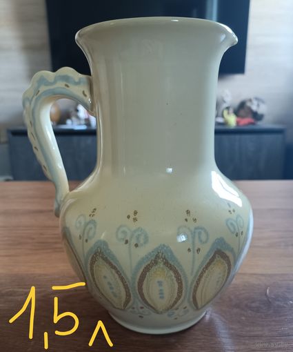 Кувшин, керамика, на 1,5 литра