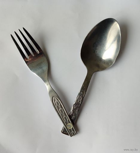 Ложка вилка гдр складная