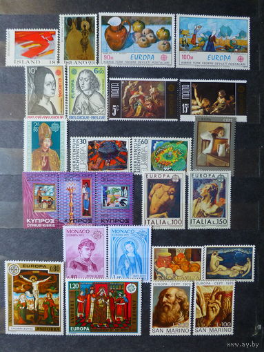 ЕВРОПА \850\1975г MNH