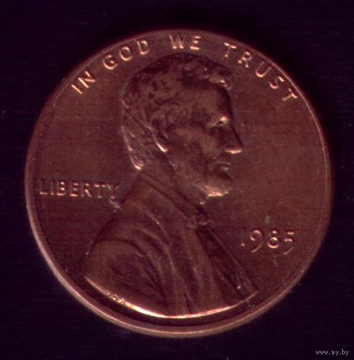 1 цент 1985 год США