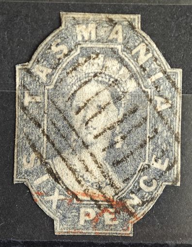 Великобритания Tasmania  ми 14a каталог 80 евро