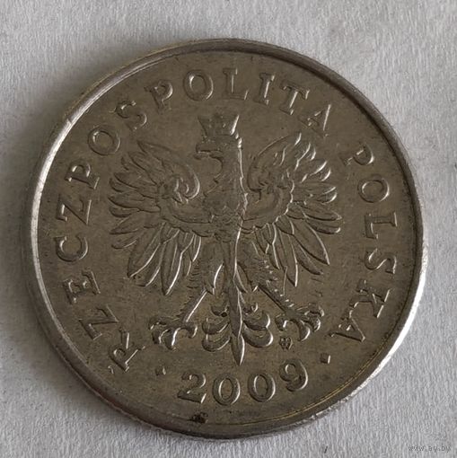 Польша 1 злотый, 2009 (14-13-14)