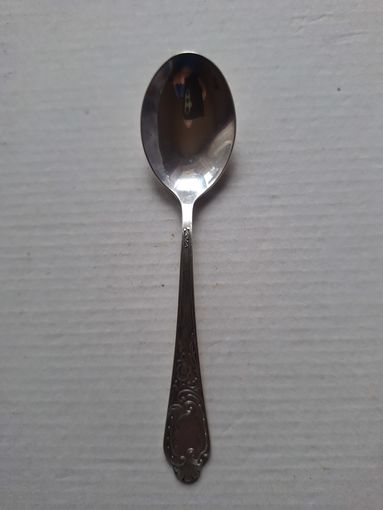 Ложка чайная серебро 875 проба 14см.