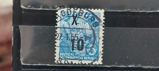 РАСПРОДАЖА ГЕРМАНИЯ. 1954г. ГДР. НАДП. Гаш.