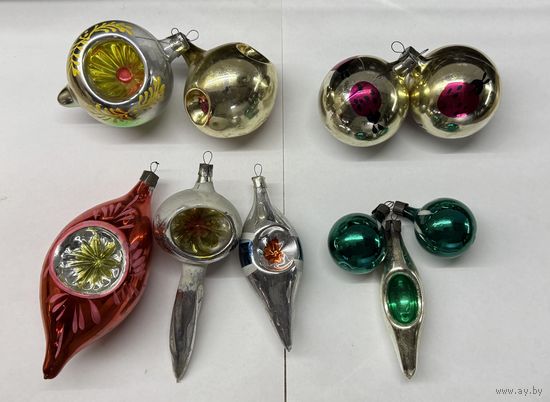 Елочные игрушки СССР цена за все