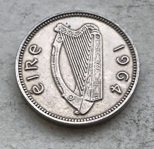 Ирландия 3 пенса 1964