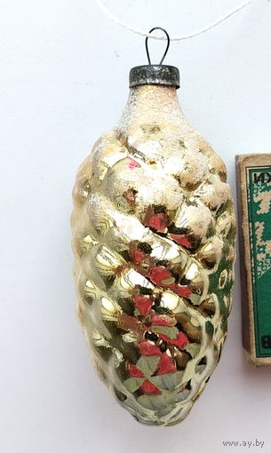 Ёлочная игрушка. Шишка. Н-6.
