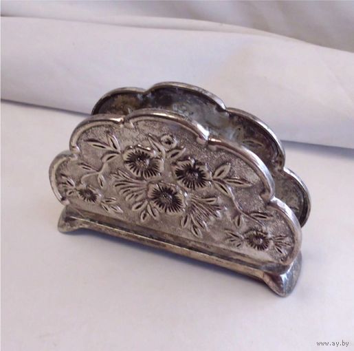 Салфетница Серебрение 04