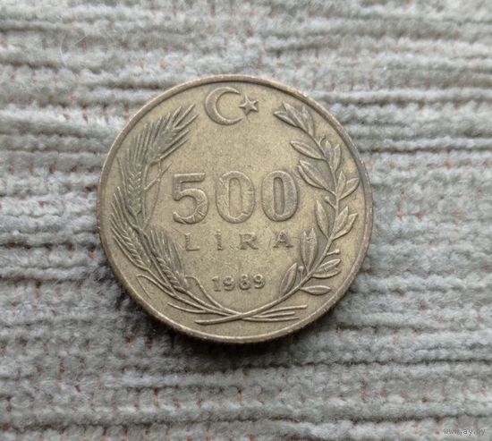 Werty71 Турция 500 лир 1989
