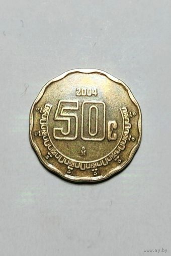 50 сентаво 2004 года Мексика