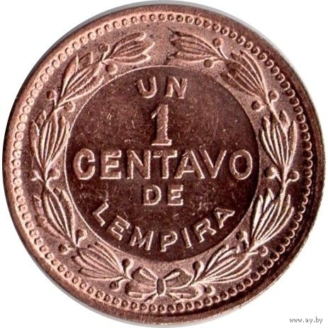 Гондурас 1 сентаво, 1992 UNC