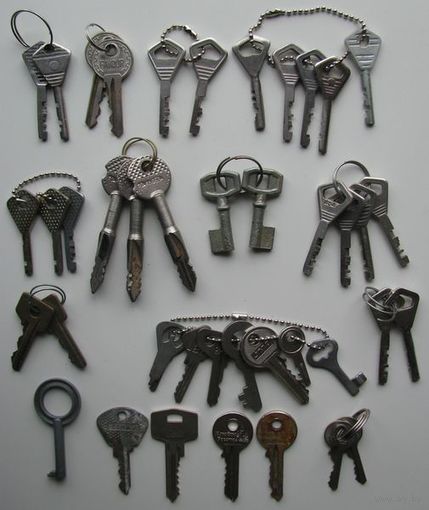 Ключи от замков (за штуку) .