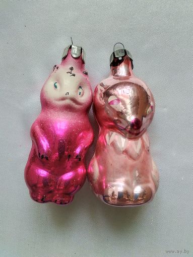 Лиса и волк.Цена за 1 игрушку.