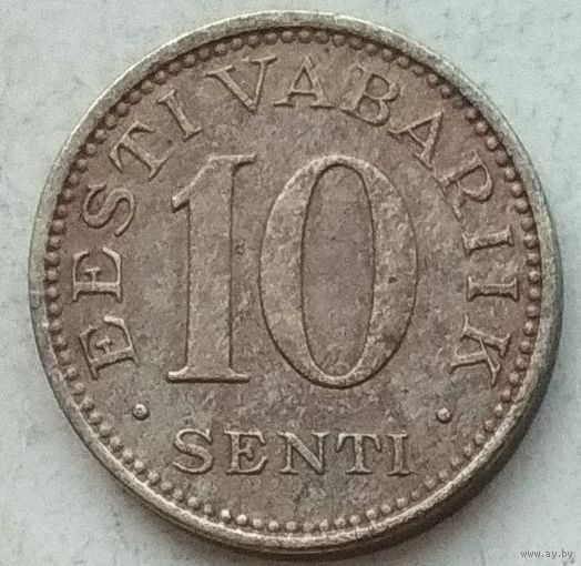 Эстония 10 сенти 1931 г.