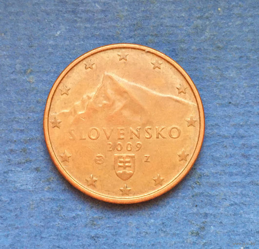 Словакия 5 евроцентов 2009