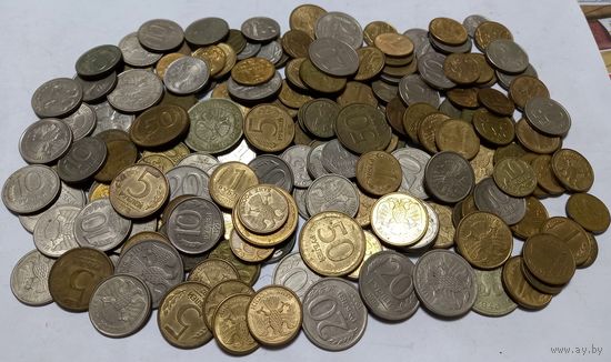 Монеты России 200 штук