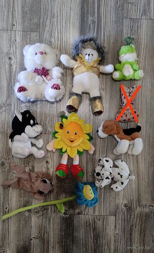 Мягкие игрушки.