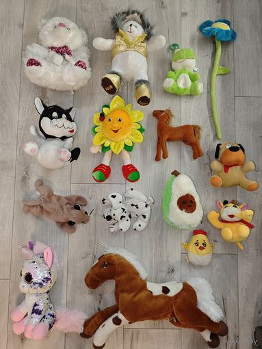 Мягкие игрушки.