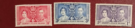 Гилберт и Эллис острова 1937 омнибус коронация полная серия