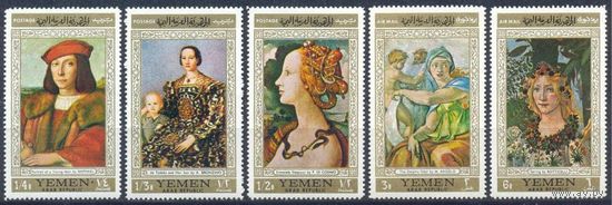Йемен 1967 Живопись. Флоренция, 5 м.